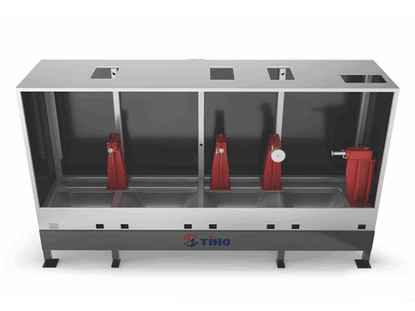 Robotic de-burring & milling station